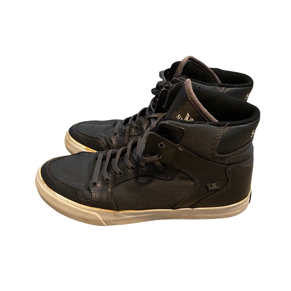 Supra Vaider Skate High Top Sneakers Kids Size 7